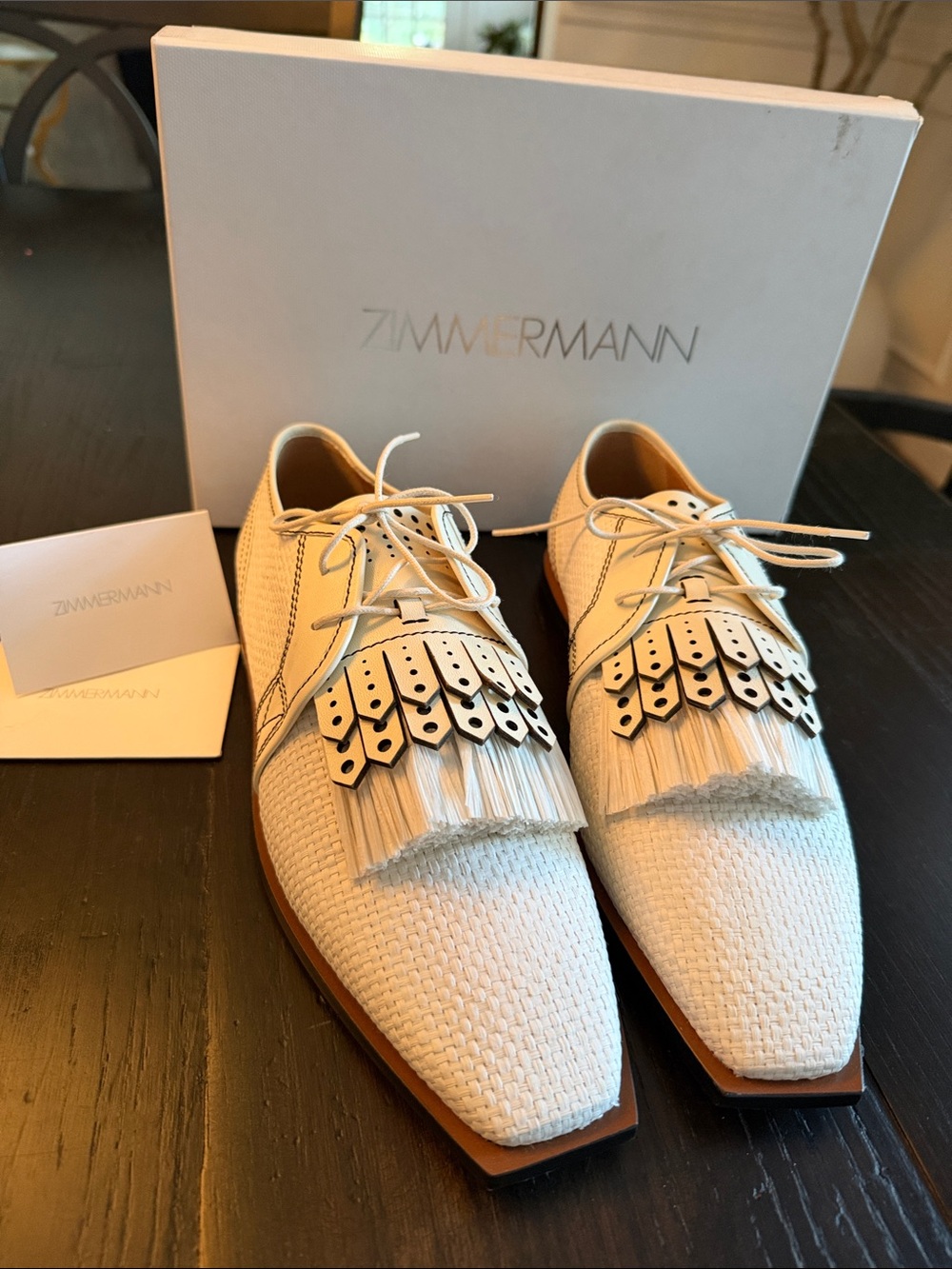 Zimmermann White Loafers